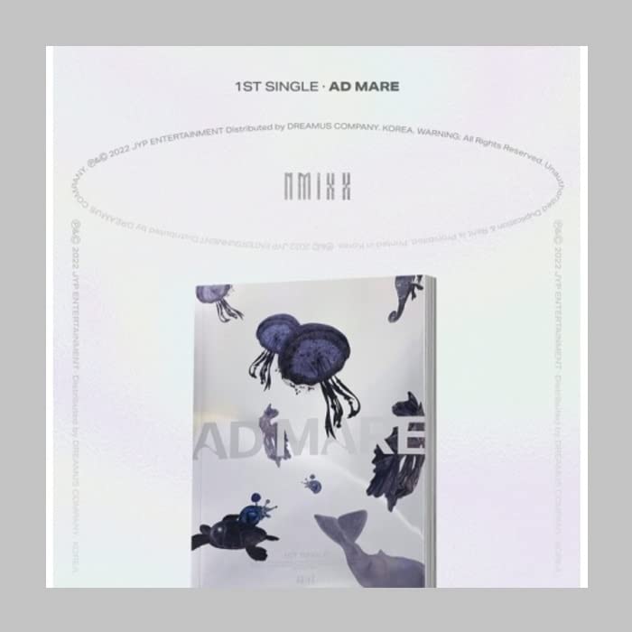 NMIXX AD MARE 1st Single Album Light Version CD+64p PhotoBook+1p PhotoCard+Tracking Kpop Sealed