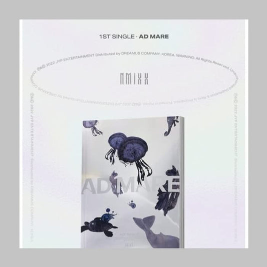 NMIXX AD MARE 1st Single Album Light Version CD with PhotoBook and PhotoCard