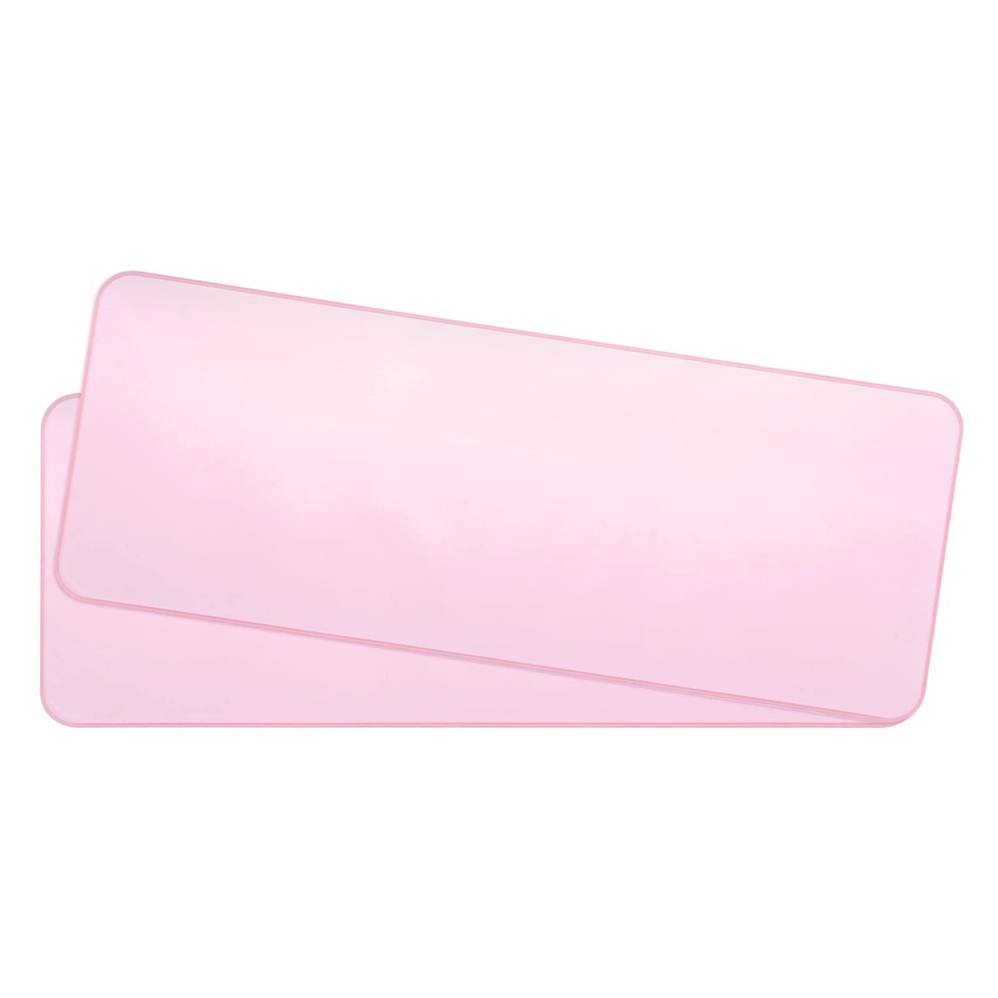 Pink Silicone Keyboard Cover for 15.6-17.3 Inch Laptops, 2 Pack