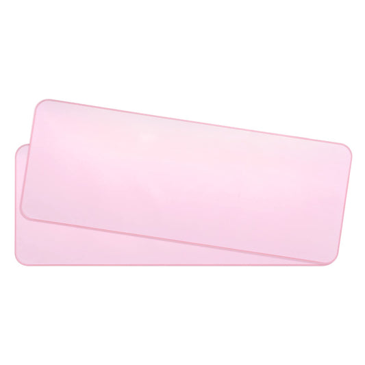 Pink Silicone Keyboard Cover for 15.6-17.3 Inch Laptops, 2 Pack