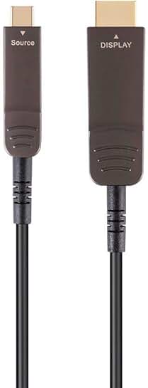 30-Foot 4K@60Hz Fiber Optic USB-C Video Cable
