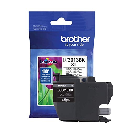 Printer High Yield Ink Cartridge Page Up To 400 Pages Black (LC3013BK), Standard