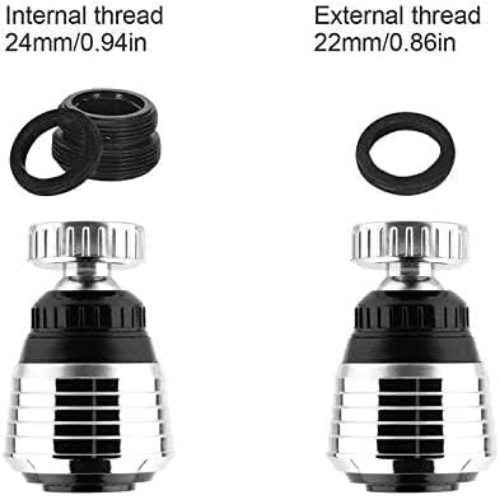 MODAIO-2pc Faucet Extender For Kitchen, Nozzle For Faucet Adapter