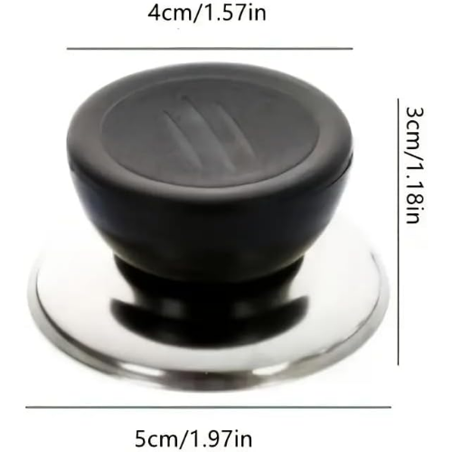 MODAIO-3x Anti-Scald Lid Handles - Universal Stainless Steel Lid Accessories