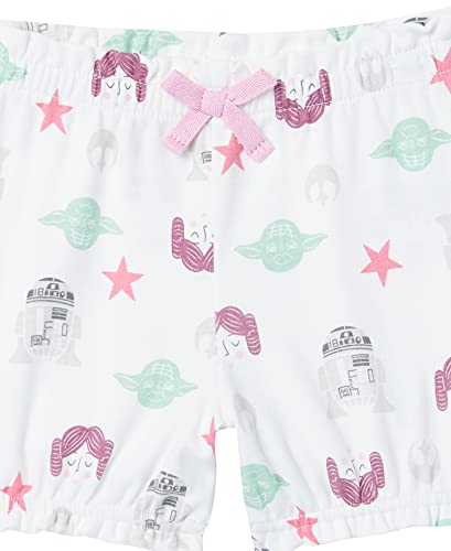 Disney | Star Wars | Princess Baby Girls' Bloomer Shorts, Pack of 3, Star Wars Tiny Rebel, 12 Months