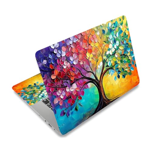Colorful Tree Pattern Laptop Skin for 12-15 Inch Laptops