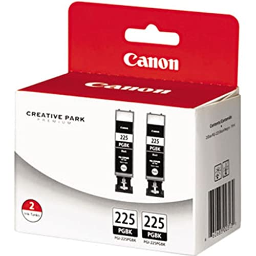 PGI-225 ChromaLife 100+ Black Ink Tanks (4530B007), Pack of 2