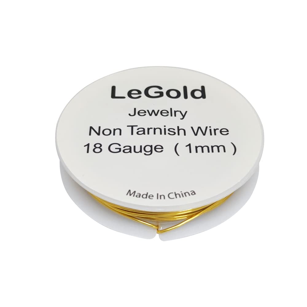 18 Gauge Gold Jewelry Beading Wire for Art and Jewelry
