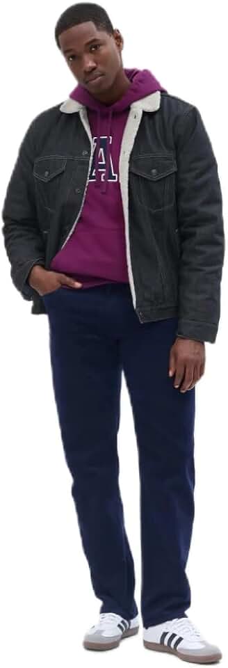 Men's Straight Fit Corduroy Pants