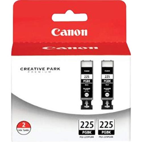 PGI-225 ChromaLife 100+ Black Ink Tanks (4530B007), Pack of 2