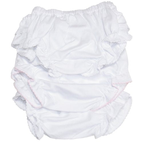 '- Basic Diaper Cover 3 Set - White-0-3mos