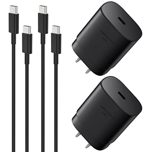 USB C 25W Fast Charger with Cable for Samsung Galaxy Phones