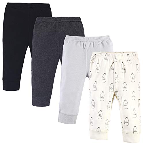 Uni  Baby  Cotton Pants, Milk, 3-6 Months