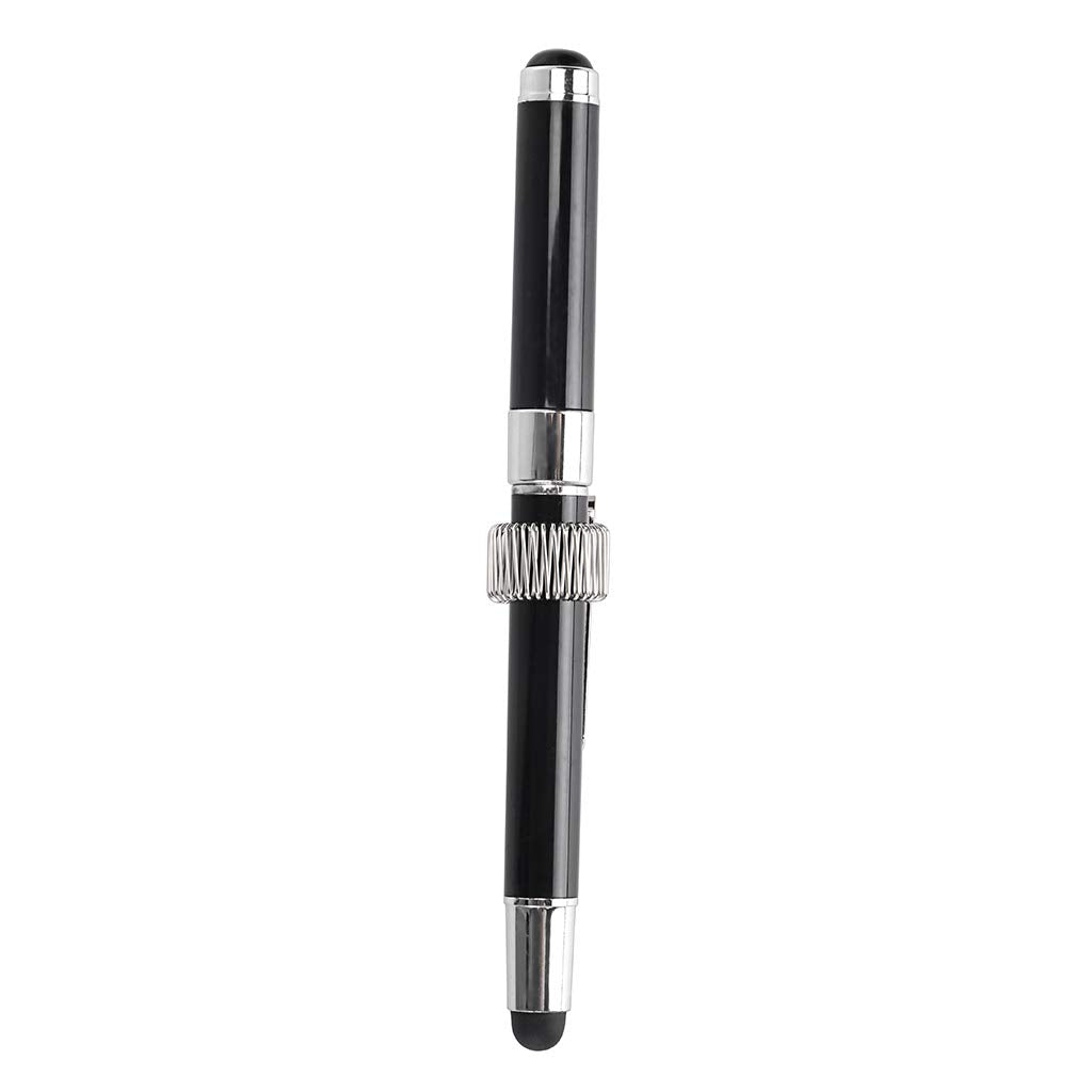 Stainless Pen Holder Clips for Notebook and Clipboard, Pack of 10