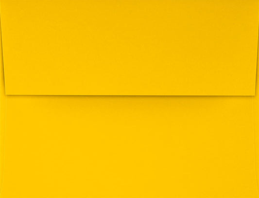 Yellow A2 Invitation Envelopes, 250 Pack