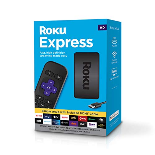 Express HD Streaming Media Player, Black, Renewed