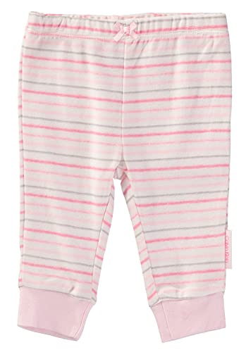 Baby Girls' 3 Pieces Hooded Jacket Set, Barely Pink/Stripes/Snow White, 6-9 Months
