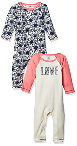 unisex baby  Cotton Coveralls Romper, Daisy, 0-3 Months US
