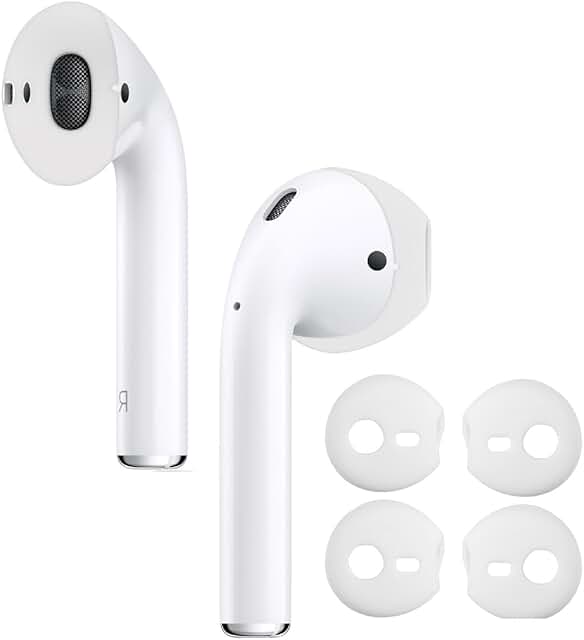 Two Pairs of Clear Fit-in-Case Ear Tips