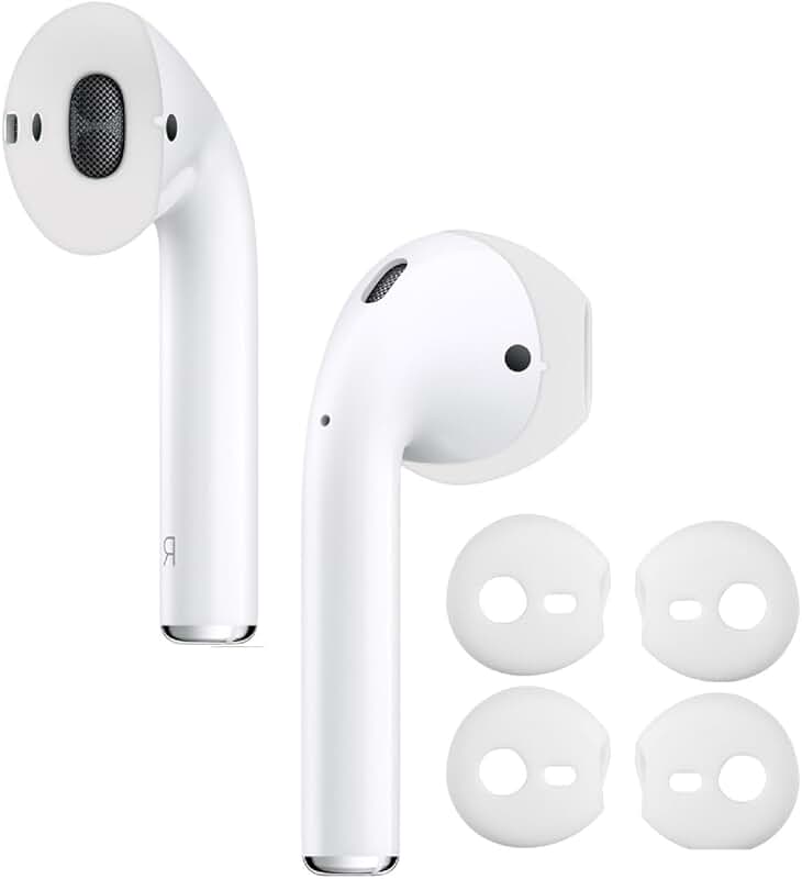 Two Pairs of Clear Fit-in-Case Ear Tips
