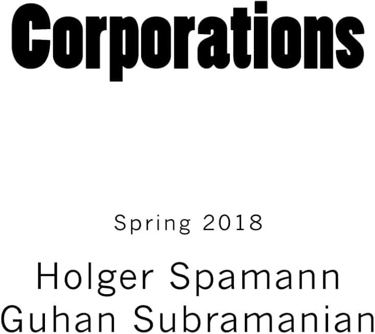 Casebook for Corporations
