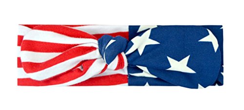 USA Flag Pattern Baby Girl's Romper Beach Wear(Small,Flag)