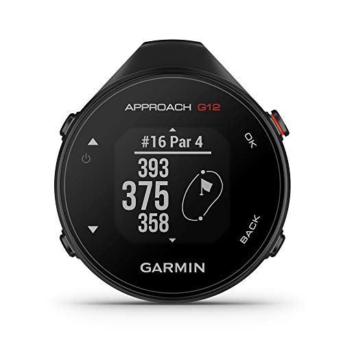 Approach G12, Clip-on Golf GPS Rangefinder, 42k+ Preloaded Courses, 010-02555-00