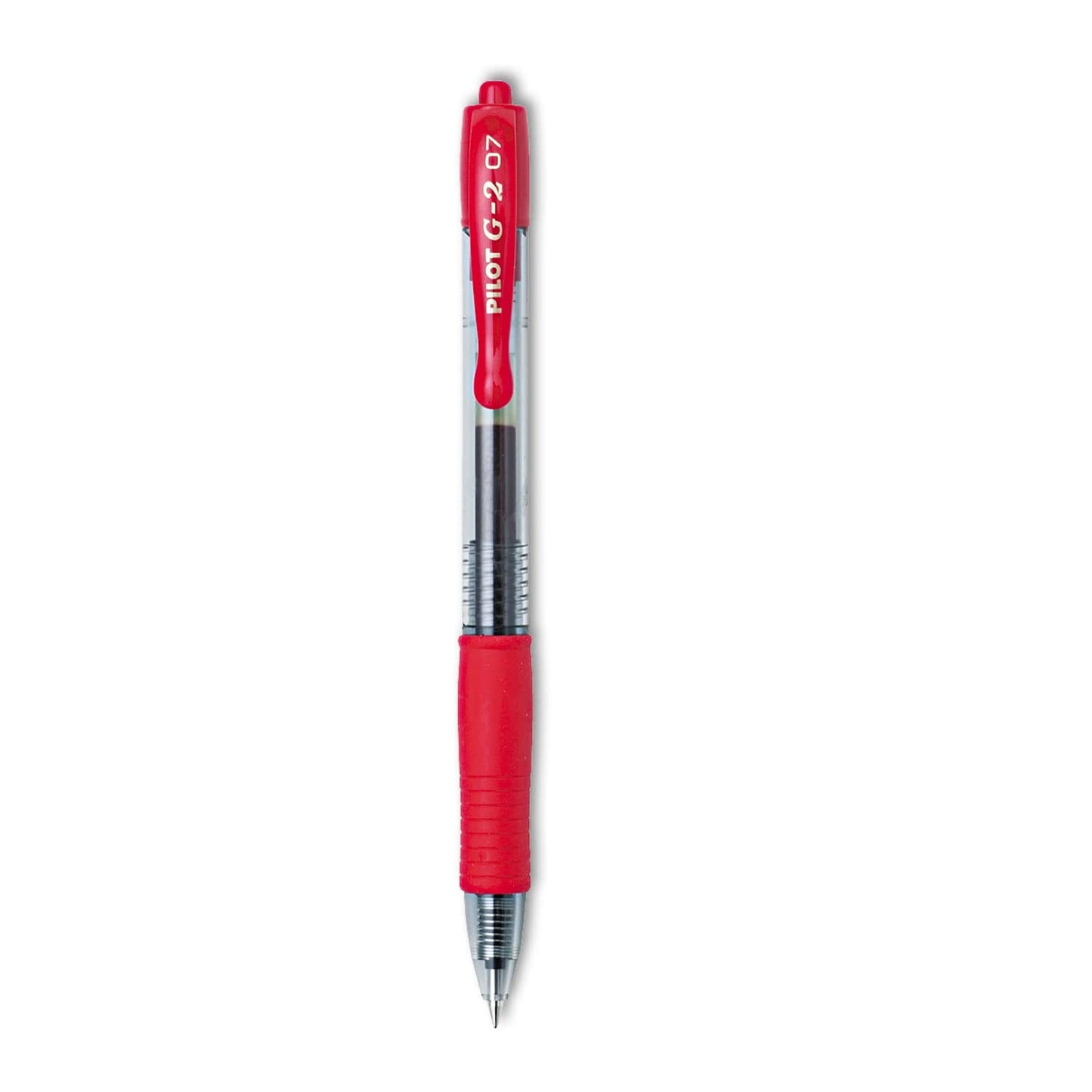 Red Gel Roller Pens, Fine Point, Pack of 12
