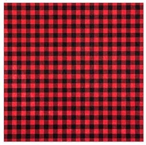 10 Sheets of 12x12 Buffalo Plaid Scrapbook Paper
