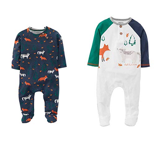 Baby Boys  Watch Me Grow Fox Sleepers, Small