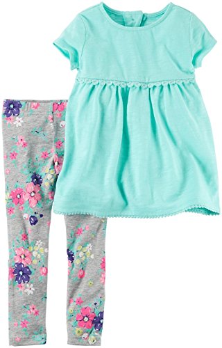 Baby Girls' 2 Pc Playwear Sets 239g339, Mint, NB
