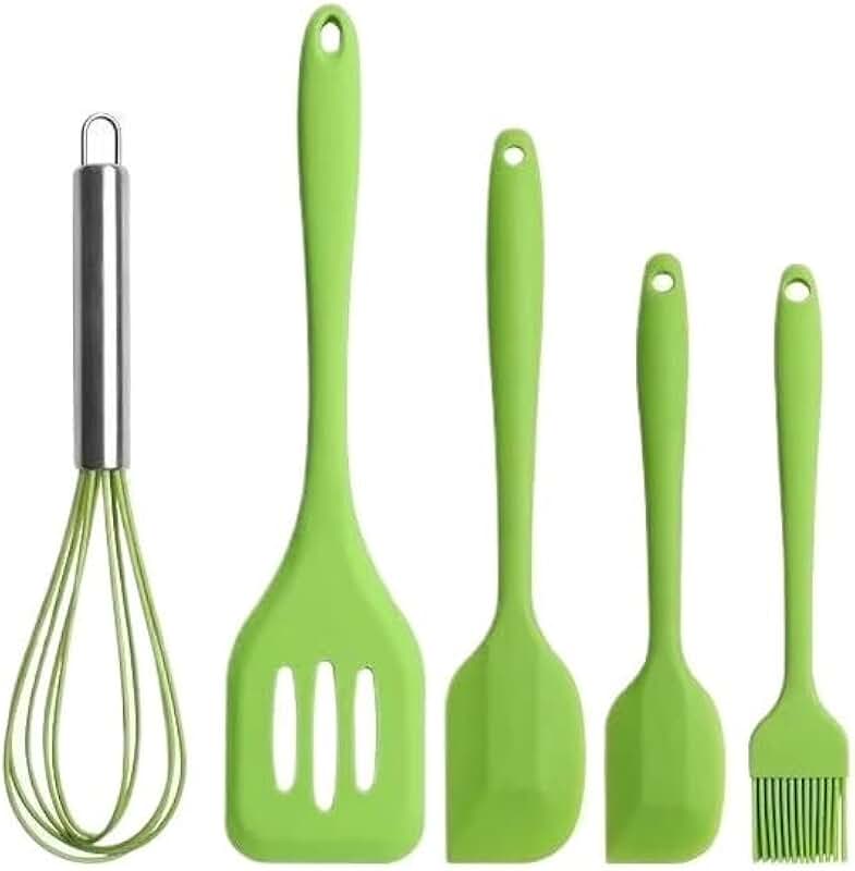 5-Piece Silicone Kitchen Utensil Set