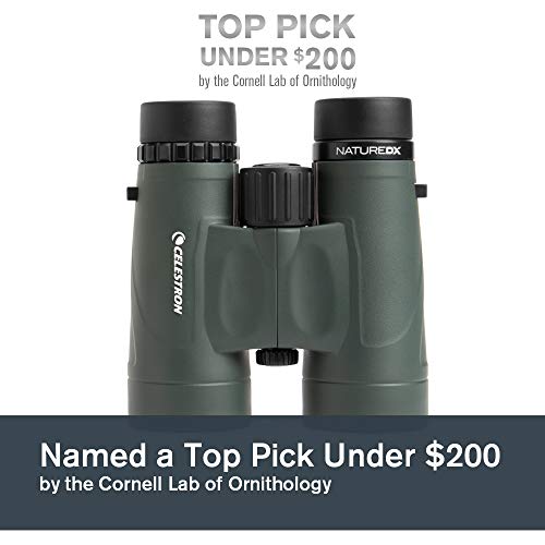 '- Nature DX 8x42 Binoculars - Outdoor and Birding Binocular - Fully Multi-coated with BaK-4 Prisms - Rubber Armored - Fog & Waterproof Binoculars - Top Pick Optics