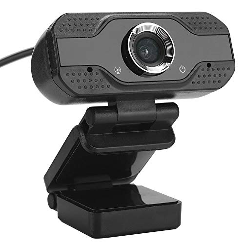 Webcam, Hd 1080p Web Camera USB Pc Desktop Computer Webcam with Microphone Computer Camera Dirve Free for Video Calling, Online Classes &Video Conference
