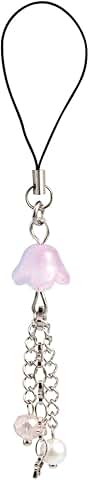 Cute Glass Beaded Jellyfish Phone Charm