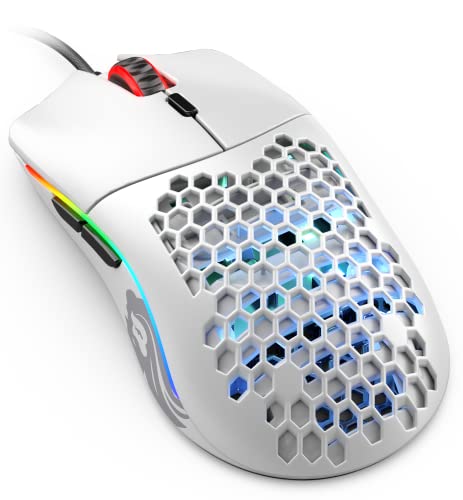 Model O 67g Superlight Honeycomb Mouse in Matte White
