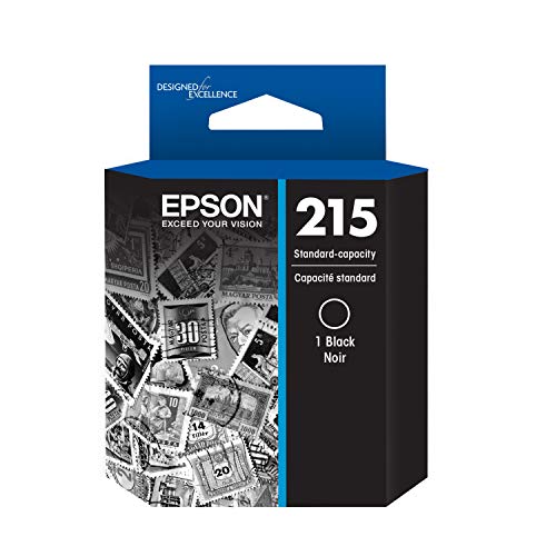 T215 Standard Capacity Black Ink Cartridge for select WorkForce printers