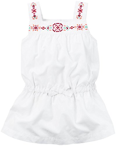 Baby Girls' Woven Fashion Top 235g255, White, 3 Months