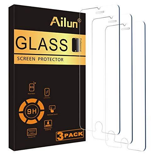 0.33mm Screen Protector Compatible for iPhone 8,7,6s,6, 4.7-Inch, 3 Pack 2.5D Edge Tempered Glass,Case Friendly