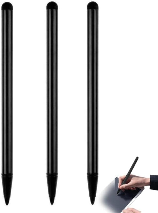 Set of three high-sensitivity touch screen stylus pens
