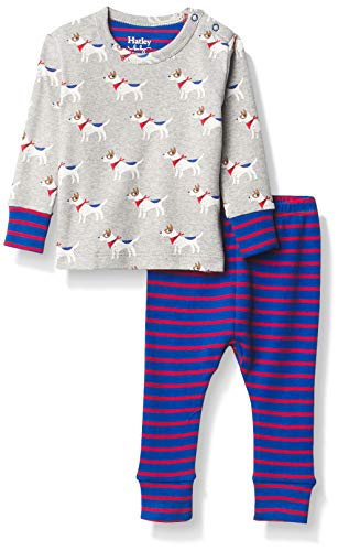 Baby Boys   Cotton Long Sleeve Pajama Set, Cute Pups, 3-6 Months