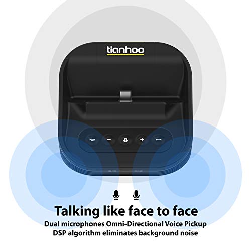Bluetooth Speakerphone Conference Speaker with Charging Station for iPhone and Android Dongle USB Speakerphone for Home Office Easy Setup Portable Speaker for Holding Meetings