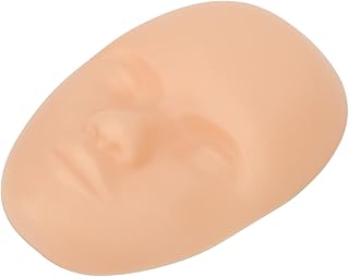 10-Pack Soft Silicone Practice Heads for Makeup Training