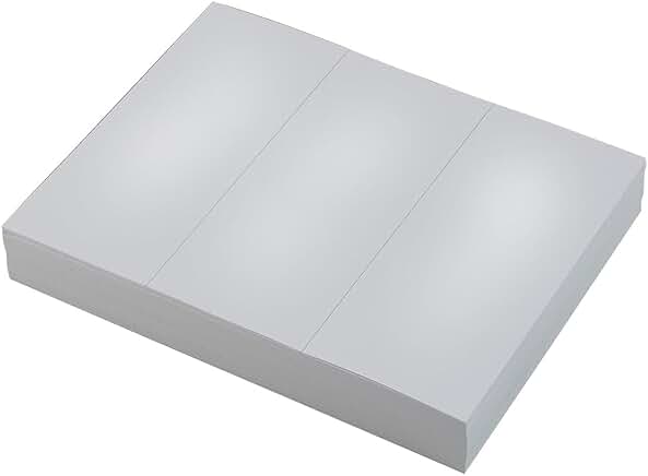 Laser Cut White Paper, 8.5 x 11 Inches, 500 Sheets