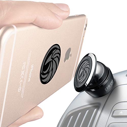 Universal magnetic car phone mount for smartphone and GPS