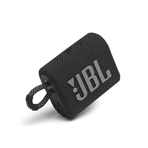 '- GO3 Portable Waterproof Wireless Speaker - Black (Renewed)