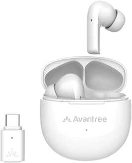Wireless Earbuds with Noise Cancelling Mic and Low Latency