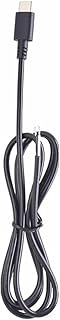 1M USB C Male Power Pigtail Cable, White or Black