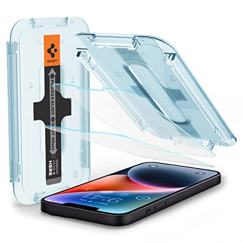 Two tempered glass screen protectors for iPhone 14 Plus and iPhone 13 Pro Max