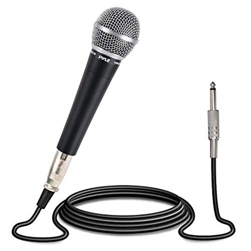 '-Pro Includes 15ft XLR Cable to 1/4'' Audio Connection, Connector, Black, 10.10in. x 5.00in. x 3.30in. (PDMIC58)